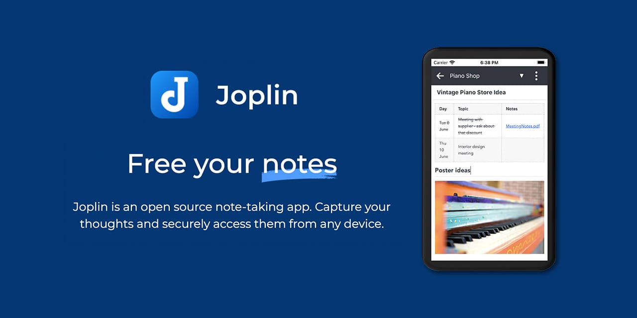Joplin: My New Favourite Note-Taking App