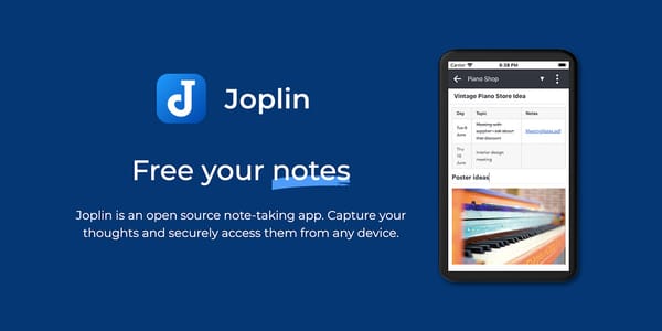 Joplin: My New Favourite Note-Taking App